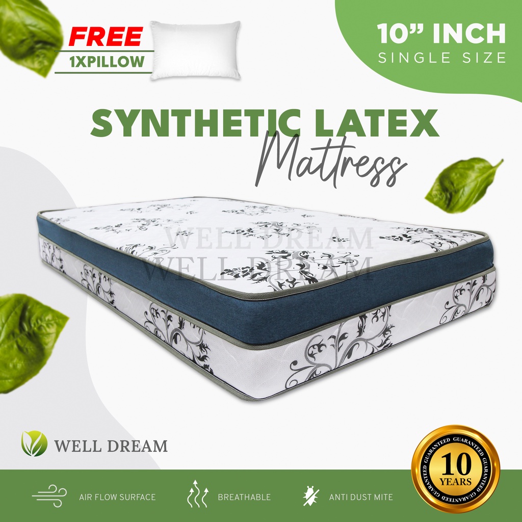 WellDream Mattress Tilam Synthetic Latex Single/Super Single/Queen