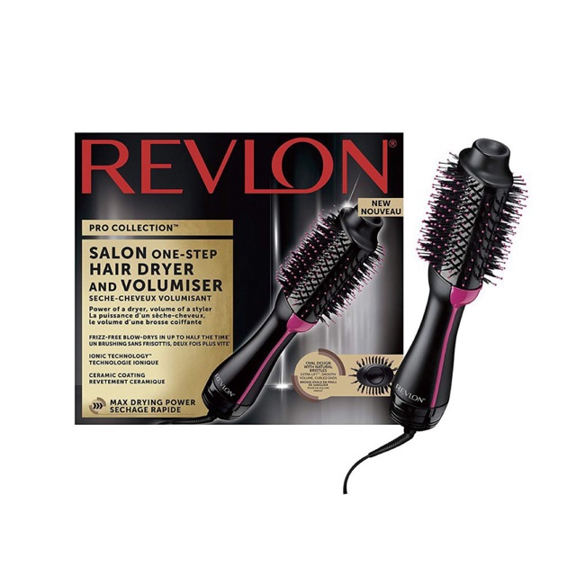 Revlon Salon One Step Hair Dryer And Volumiser With Titanium Coating Shopee Malaysia