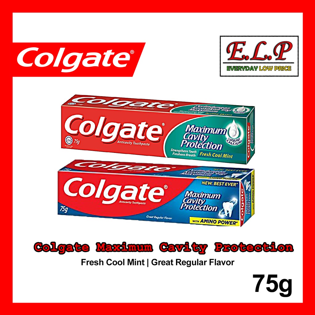 Colgate Toothpaste / Ubat Gigi 75g  Shopee Malaysia