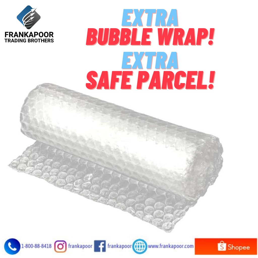 [ADD ON] Extra Bubble Wrap | Shopee Malaysia