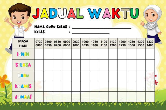 Jadual Waktu Sekolah Hot Sex Picture 6257