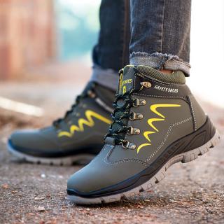 steel toe cap boots breathable