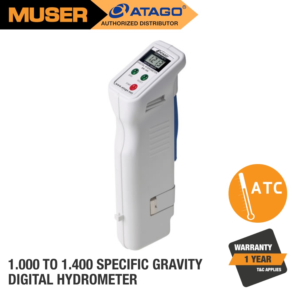 Atago DH10C Digital Hydrometer for Sulfuric LeadAcid Battery Fluid