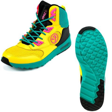 zumba shoes yellow