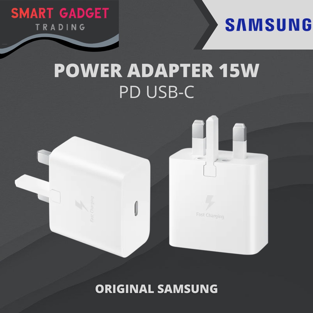 SAMSUNG 15W PD POWER ADAPTER CHARGER(USB-C) | Shopee Malaysia