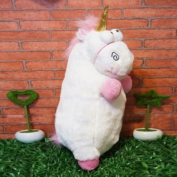 Large 22 Cute Toy Fluffy Unicorn Pillow Plush Shopee Malaysia
