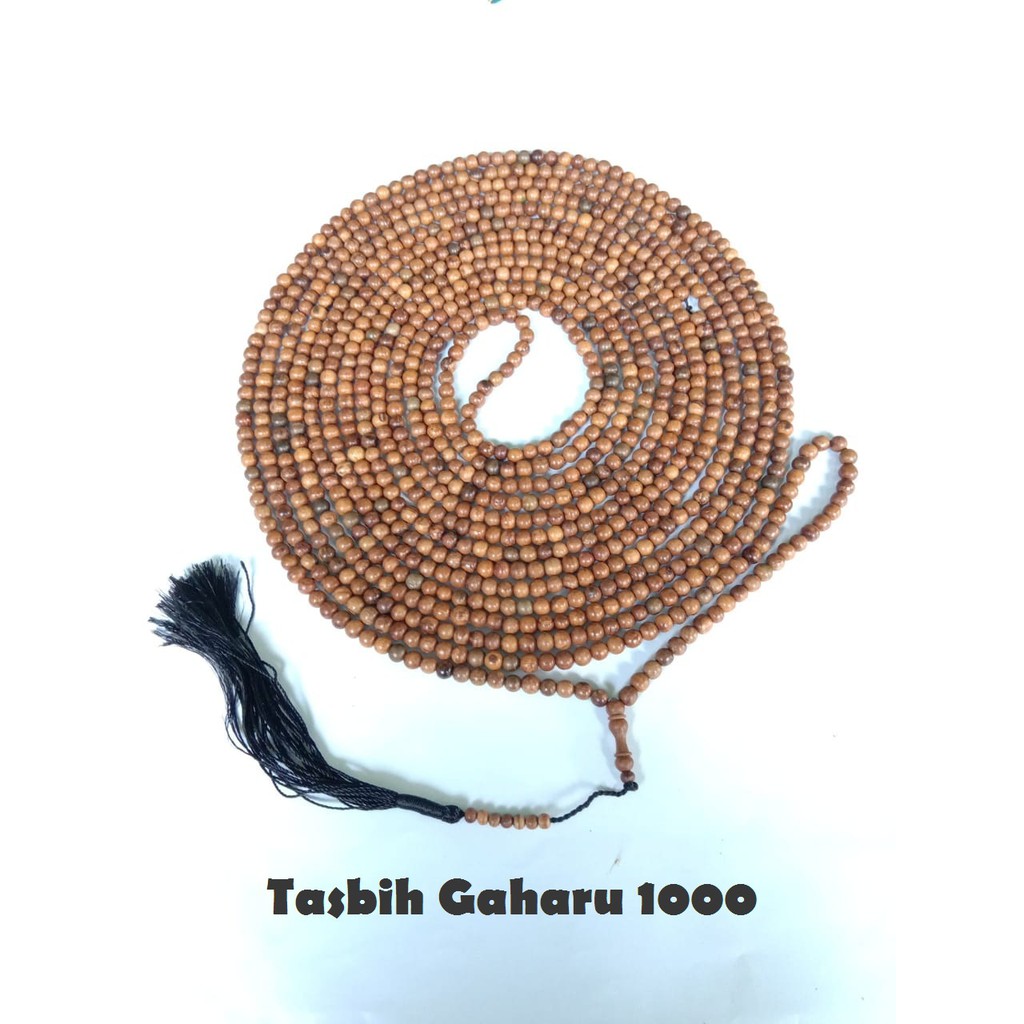 Agarwood Tasbih Filled With 1000 diameter 8mm Unique Artistic - Natural Wood