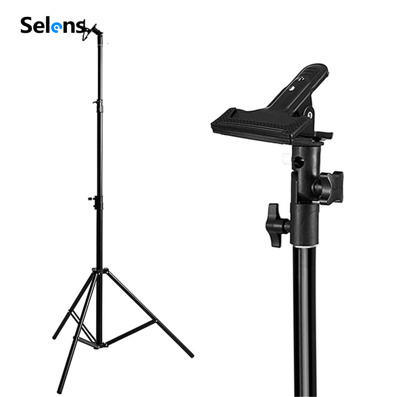 Selens Reflector Stand Holder Heavy Duty Stand 8.5Ft / 2.6M Lights