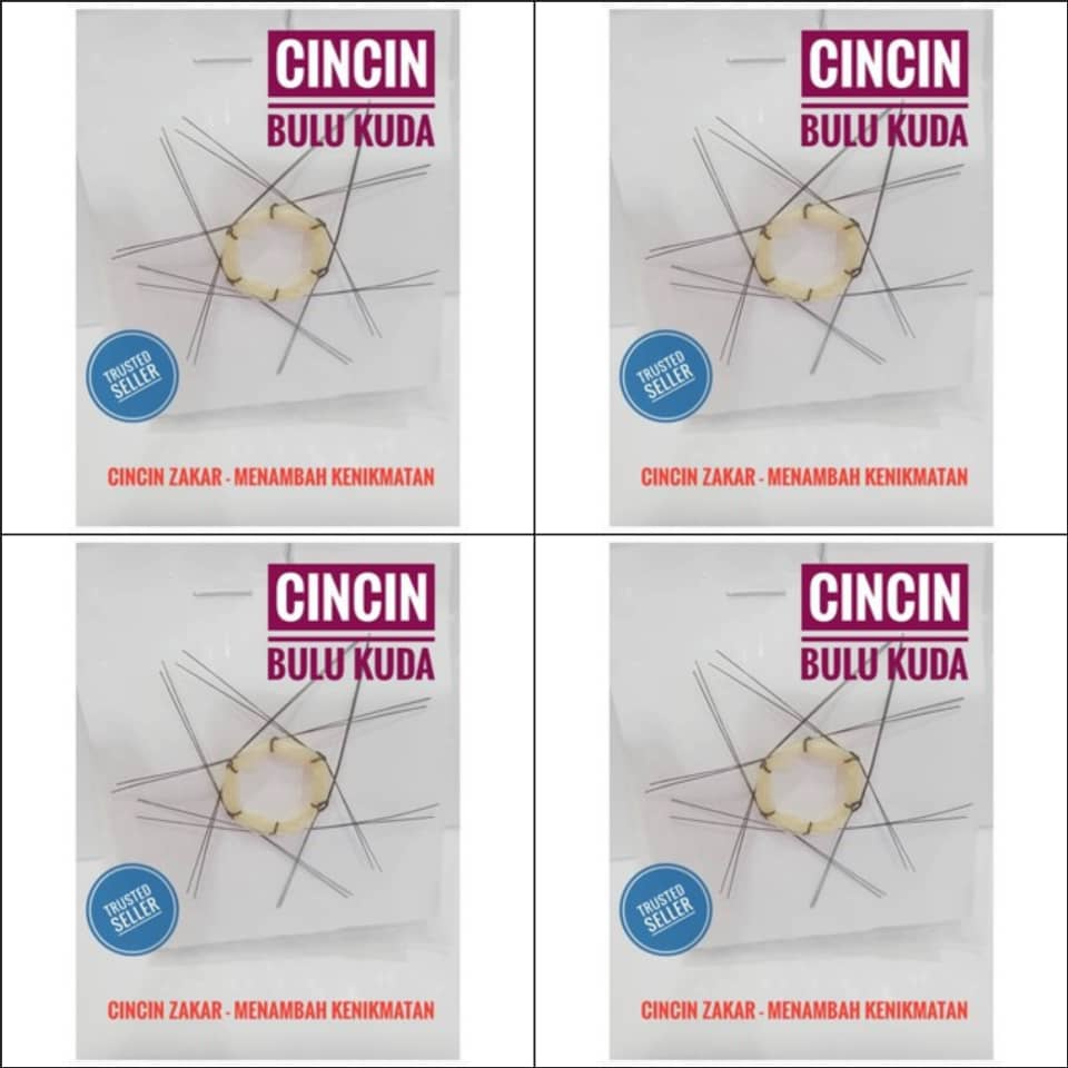 Cincin Ekor Kuda Cincin Zakar Tambah Nikmat Shopee Malaysia