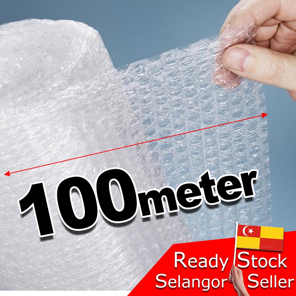 Bubble Wrap Single Layer Double Layer Lowest Price 1m x 100m Roll Besar