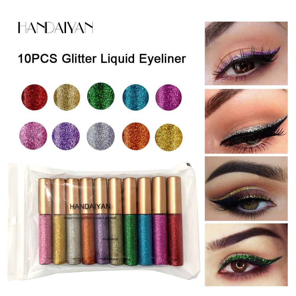 handaiyan glitter eyeliner