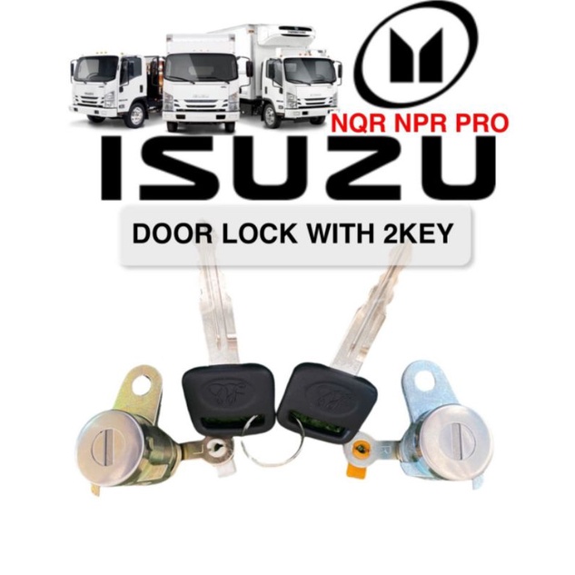 ISUZU NQR NPR PRO 150 KUNCI PINTU LORI DOOR LOCK WITH KEY TRUCK (NEW ...