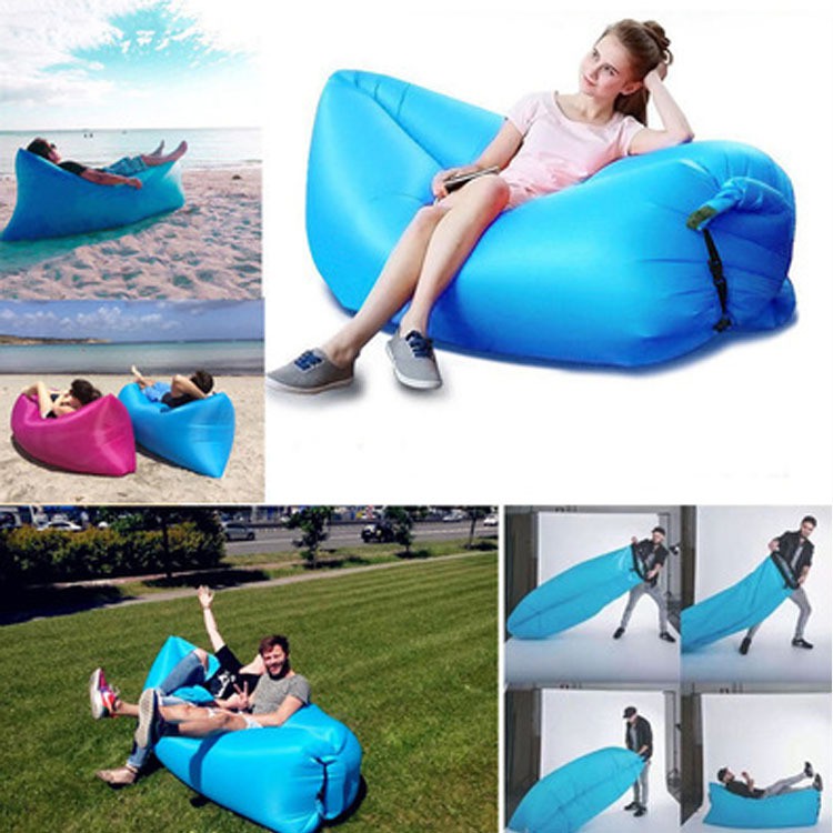 inflatable banana bed