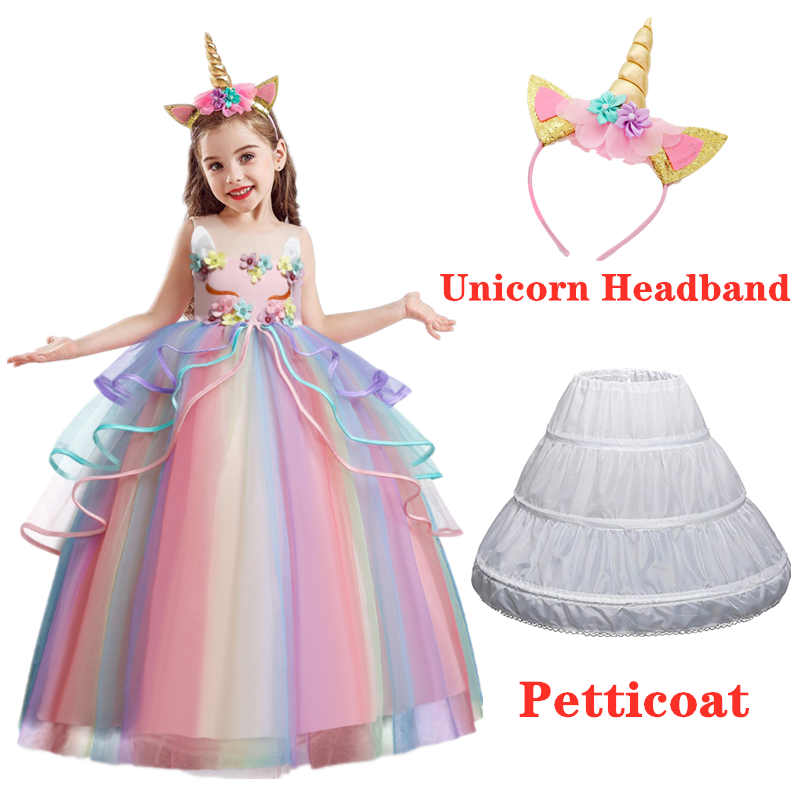 unicorn dress shopee