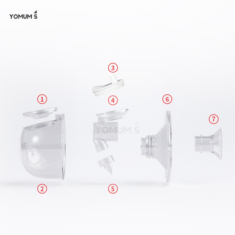 Yomum's FIT Wearable Breast Pump Replacement Spare Parts Shopee Malaysia