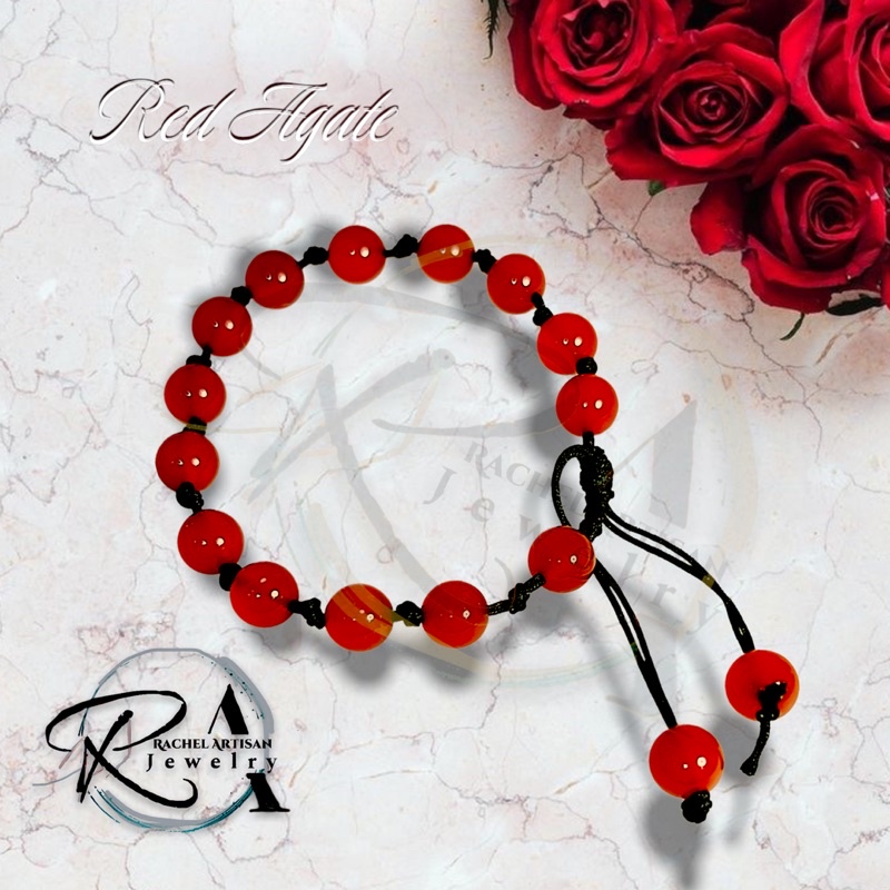 DEGAUSSING PROVIDED热卖红玛瑙 Red Agate Bracelet