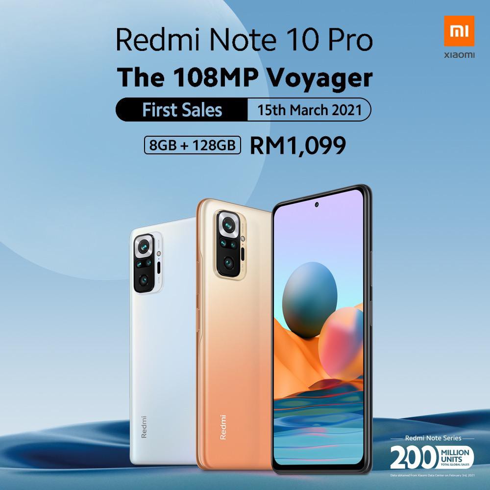 XIAOMI Redmi Note 10 Pro (8GB RAM | 128GB ROM) ORIGINAL  
