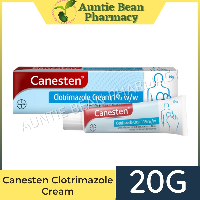 Canesten Clotrimazole Cream 1 20g Shopee Malaysia 