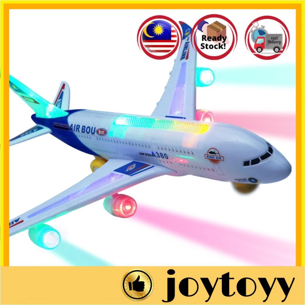 Electric Airbus A330 model Airplane with Flashlight and Sound for kids ...