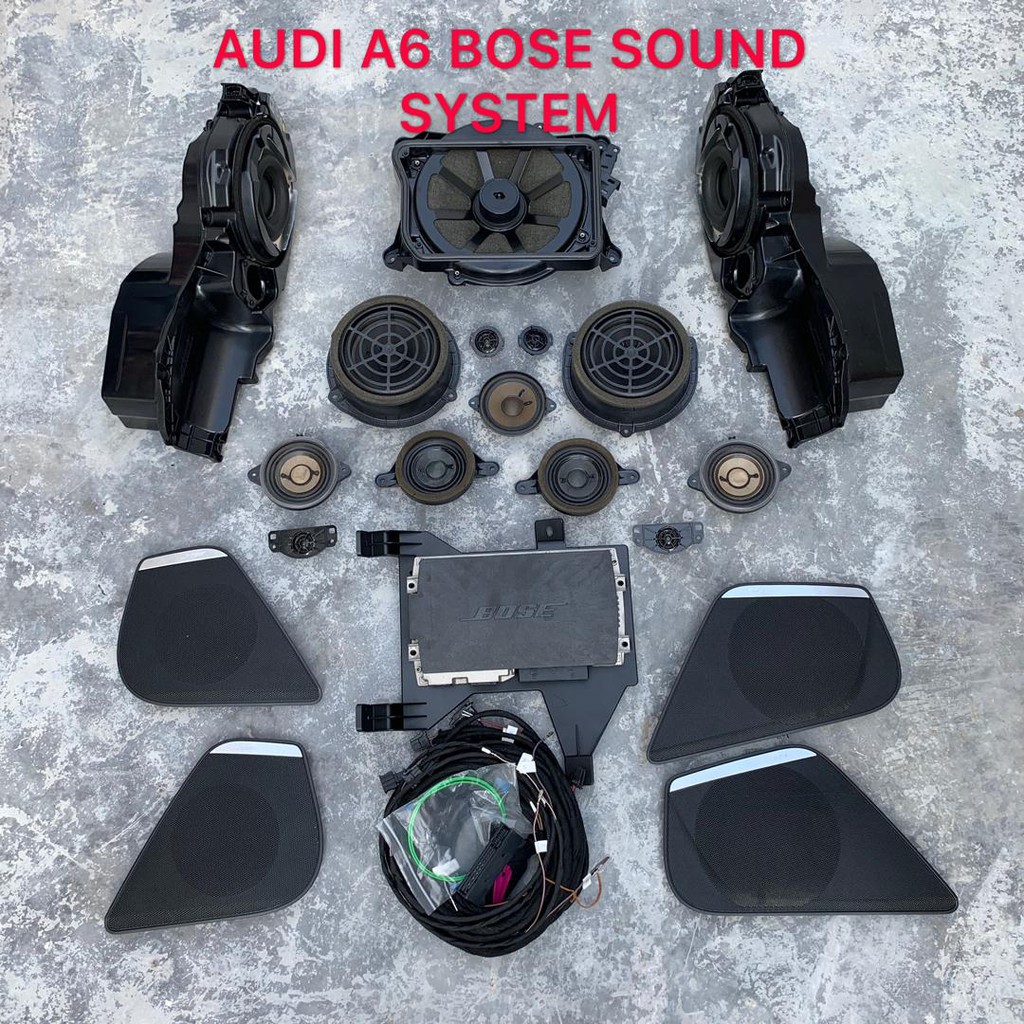 audi bose sound system