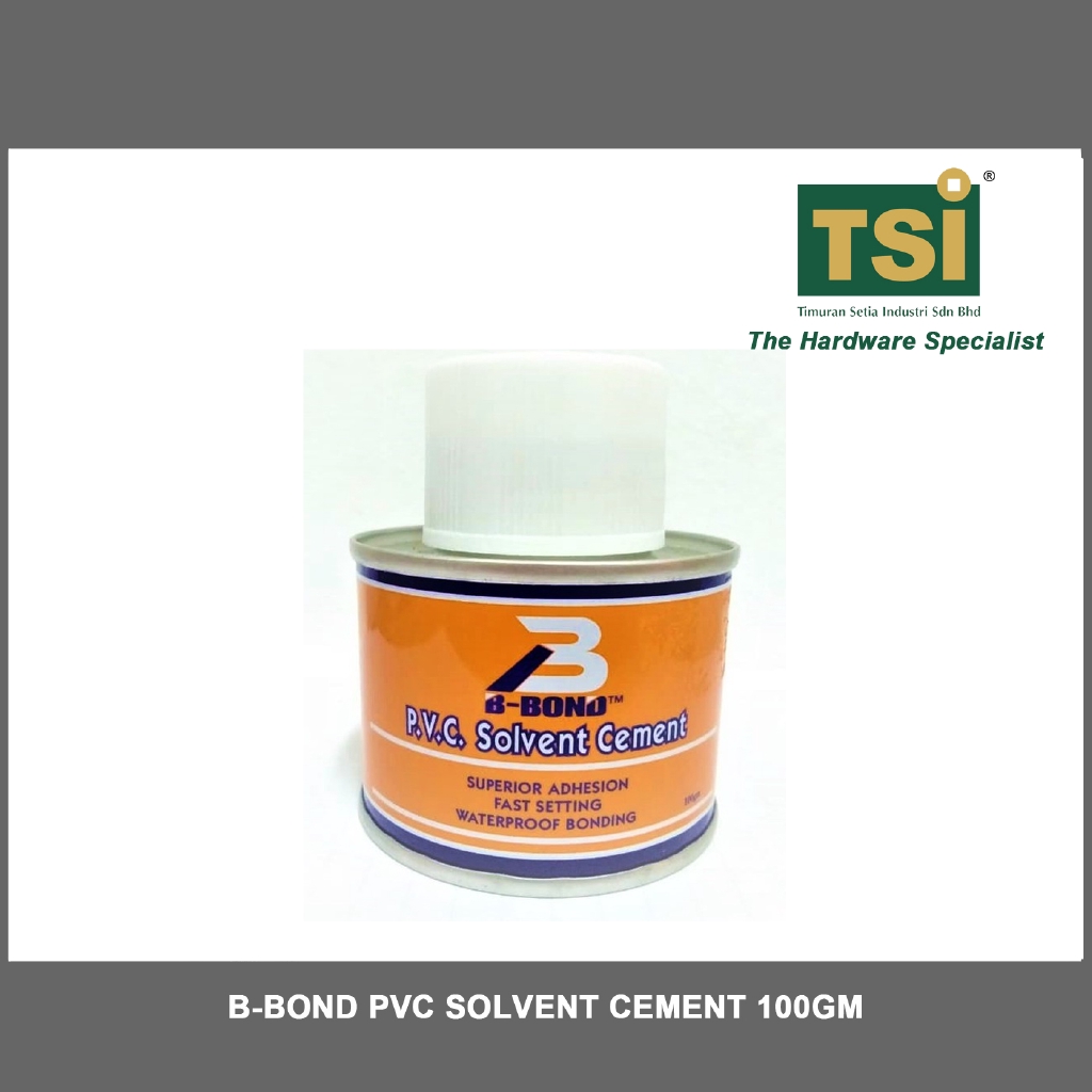 BBOND PVC SOLVENT CEMENT 100GM Shopee Malaysia