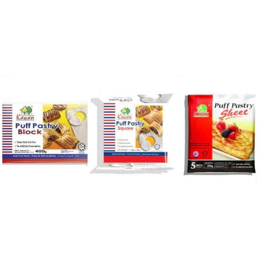 Kw Puff Pastry Retail Block Square 4 Square 8 Shopee Malaysia