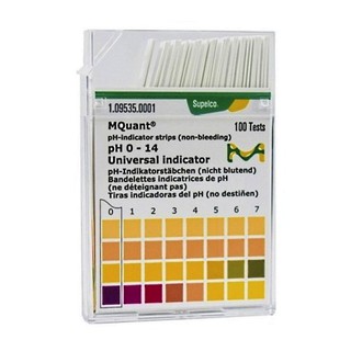 pH Indicator Strips (Non Paper) Range 0 - 14 MQuant® MERCK | Shopee ...