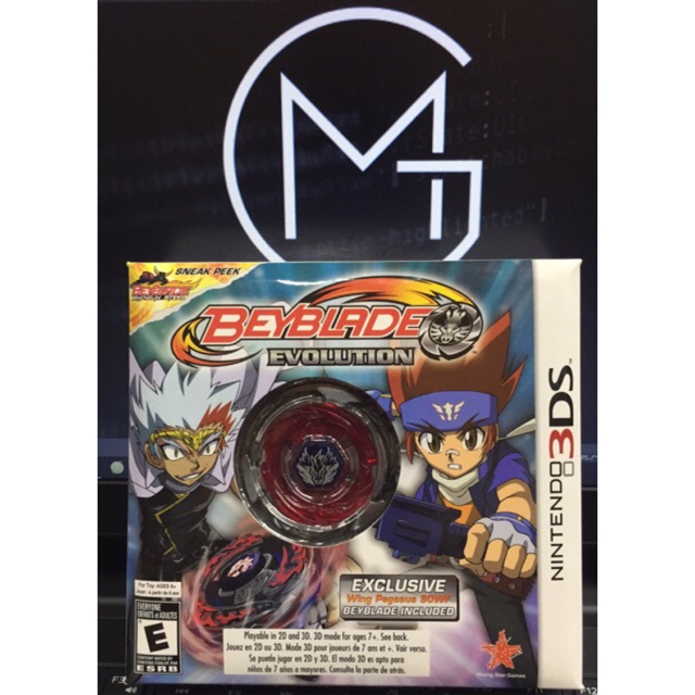 nintendo 3ds beyblade