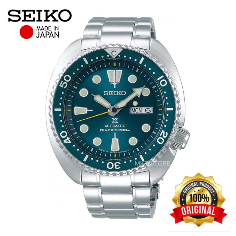 JAPAN set) Original Seiko Prospex SBDY039 Green Turtle Special Edition  diver watch. | Shopee Malaysia