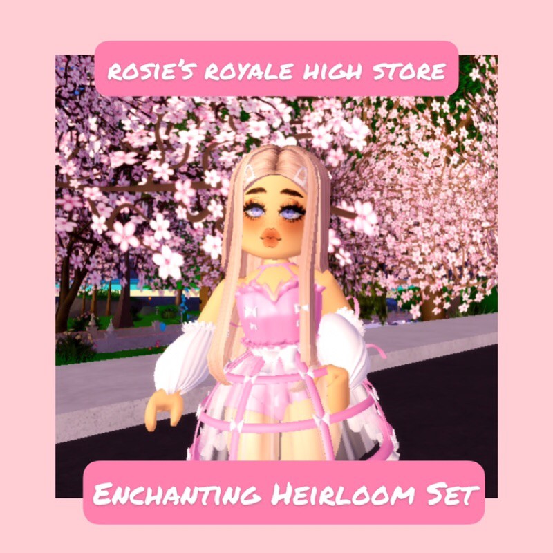 Royale High Enchanting Heirloom Set Roblox Shopee Malaysia