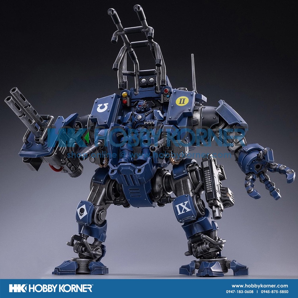 JOY TOY JT1910 1/18 Scale Vanguard Space Marines Ultramarines Invictor Tactical Warsuit