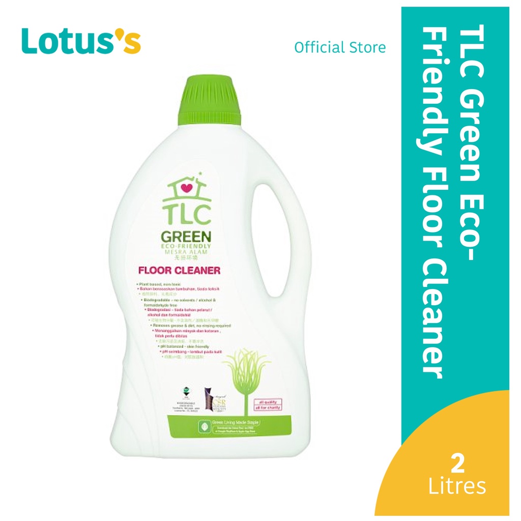 TLC Green EcoFriendly Floor Cleaner 2 Litres Shopee Malaysia