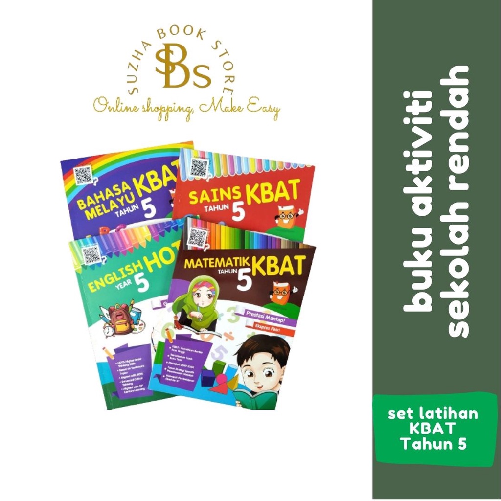 Buku Aktiviti KBAT Tahun 5 / Set Latihan KBAT Darjah 5 | Shopee Malaysia