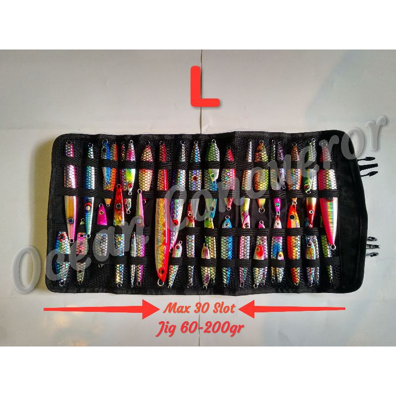Chic Accessory Jig Bag Roll Metal Size S M L XL F 5gr-500gr iginal By Ocean Conquer SS 60