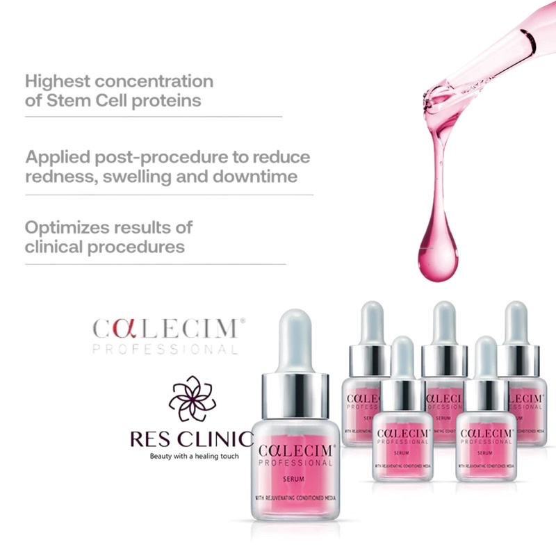 [RES CLINIC] CALECIM Professional Serum 5ml (For Ageing, Delicate Skin ...