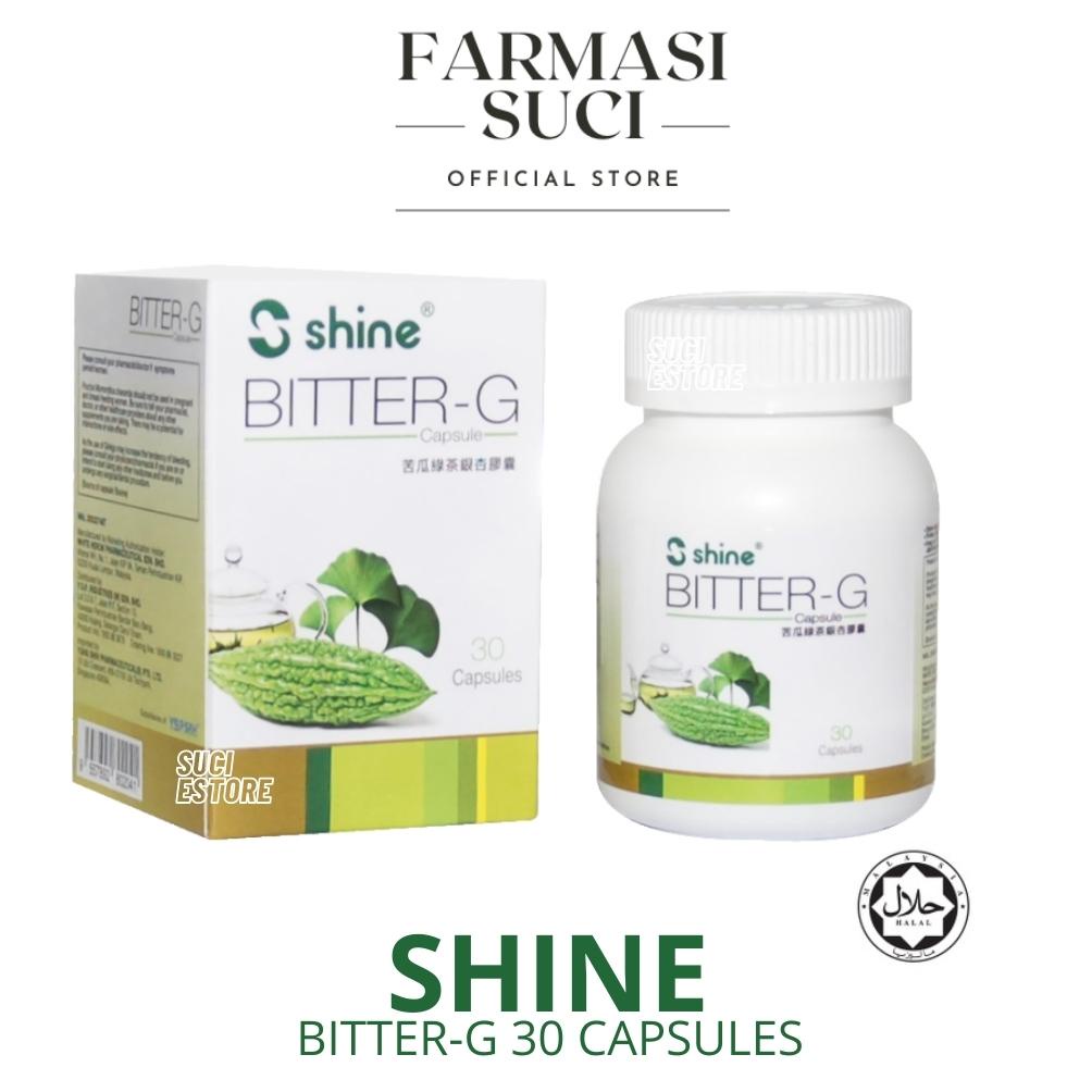 Shine Bitter-G 30 Capsules [BOTTLE] - Bitter Gourd, Green Tea and ...