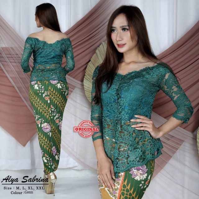 SET KEBAYA ALYA SKIRT BELAH TEPI Shopee Malaysia SET KEBAYA ALYA SKIRT BELAH TEPI Shopee Malaysia