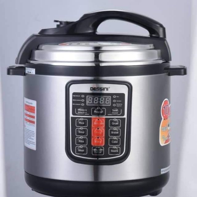 ELECTRIC PRESSURE COOKER DESSINI 6 LITER MADE ITALY | Shopee Malaysia