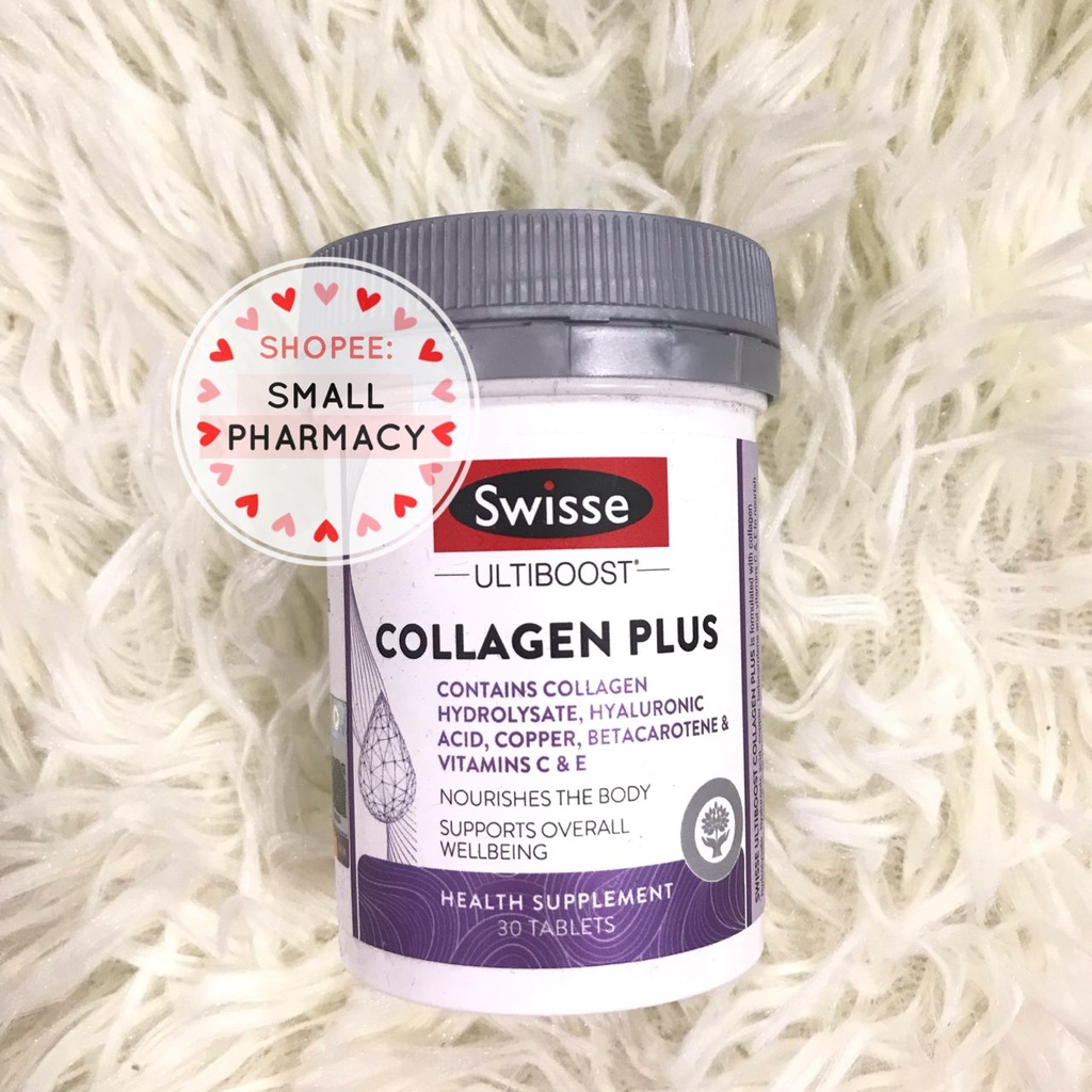 Swisse Ultiboost Collagen Plus 30s + Hyaluronic acid , copper , beta