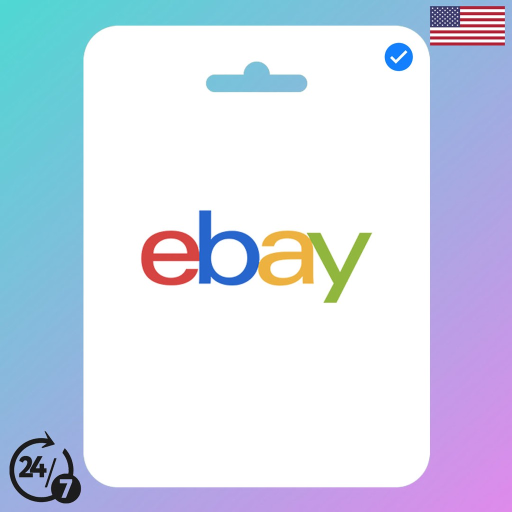 Us Ebay Gift Card 25 50 100 Digital Code Shopee Malaysia