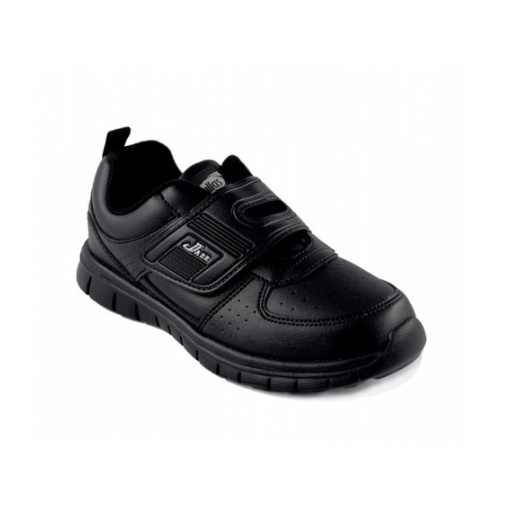 Pallas Jazz Single Velcro Strap 205 1185 307 1185bk School Shoes Kasut