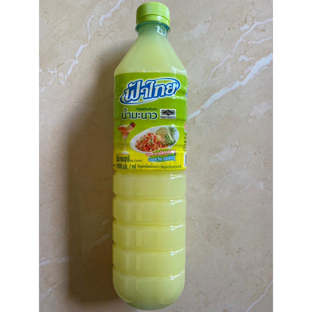 Buy Air Limau Nipis Thai Cap Fathai 1000 Ml Seetracker Malaysia