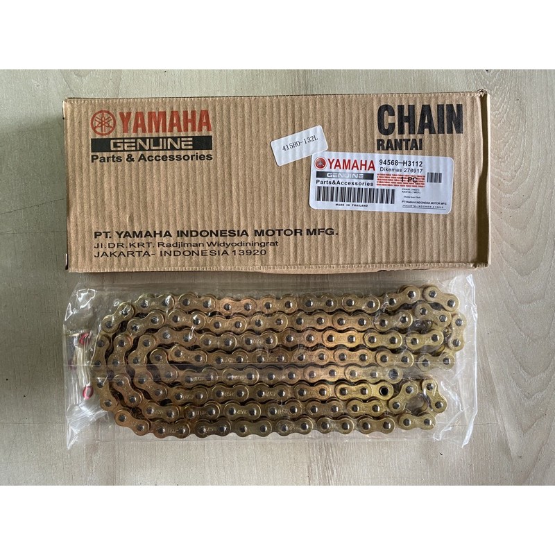 YAMAHA RANTAI CHAIN 428H ORING/415H ORING GOLD Shopee Malaysia