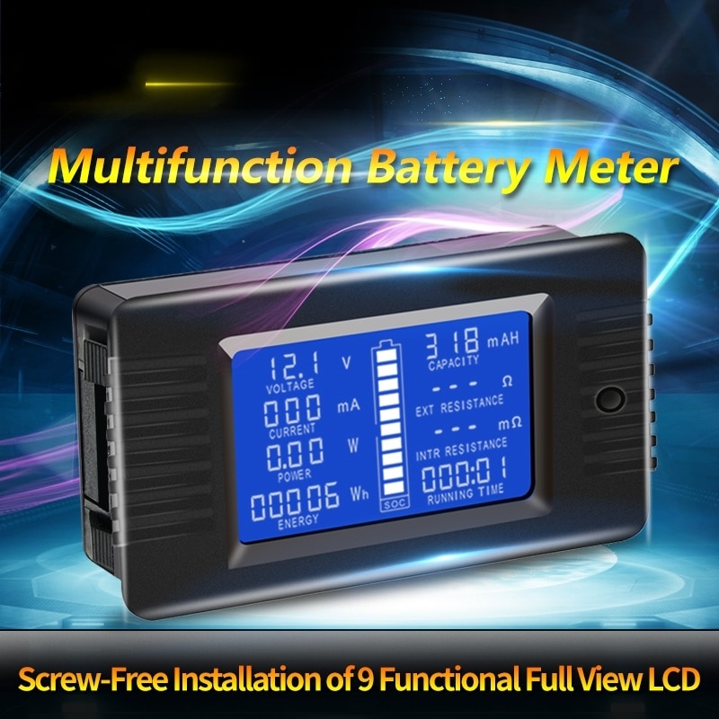 PZEM015 PZEM013 DC 0200V 10A 100A 200A 300A Voltmeter Ammeter Car