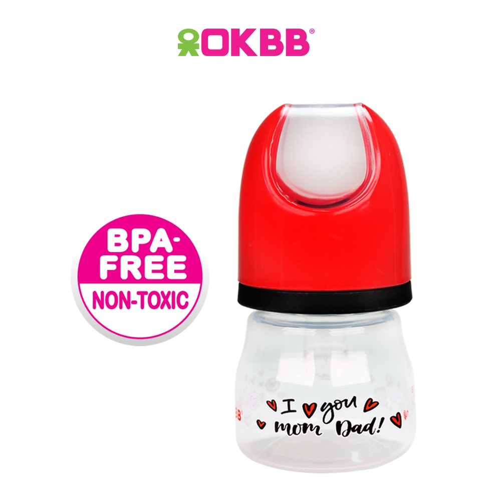 OKBB BPA Free Feeding Milk Bottle 2 Oz (60ml) B122