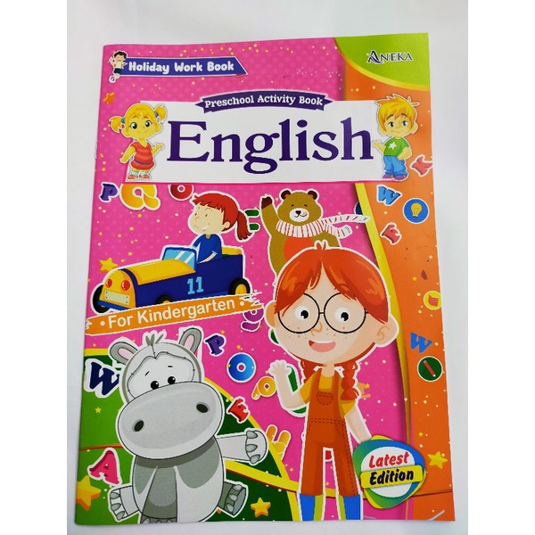 buku latihan ENGLISH FOR PRESCHOOL | Shopee Malaysia