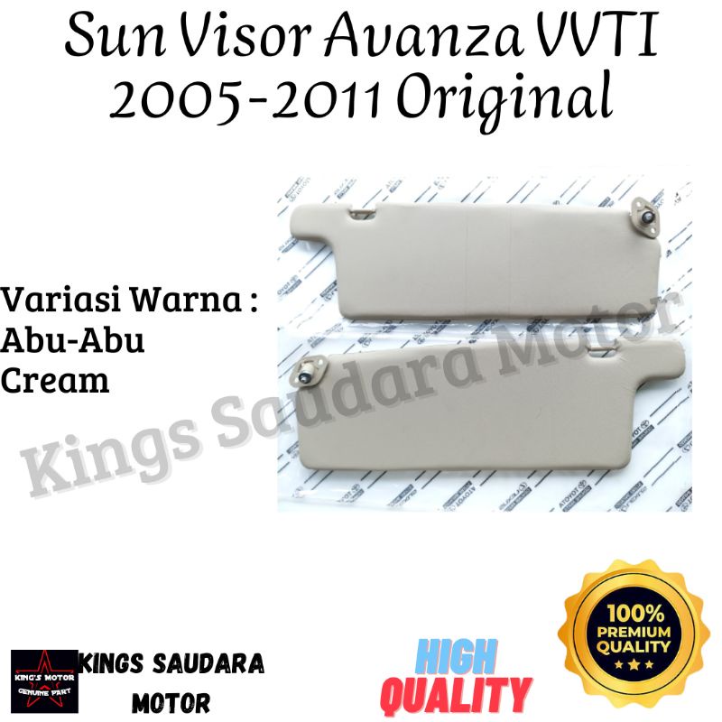 Sun Visor Avanza VVTI 2005-2011 Original | Shopee Malaysia