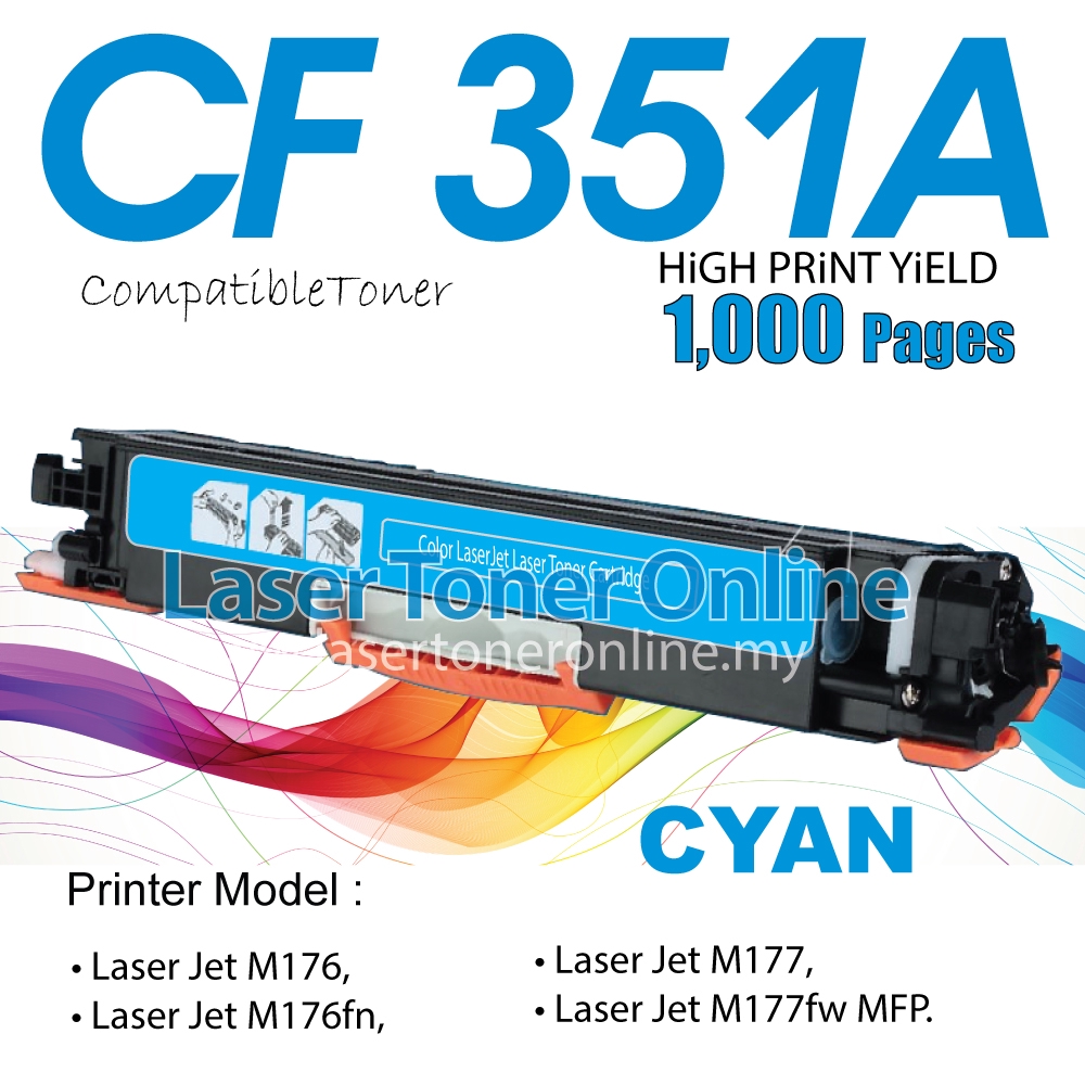 XXL Toner kompatibel für HP CF350A 130A Color LaserJet Pro MFP M176n M177fw M170 
