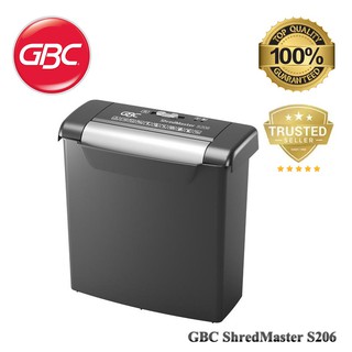 GBC ShredMaster S206 Straight Cut Personal / Home / Office Paper Shredder
