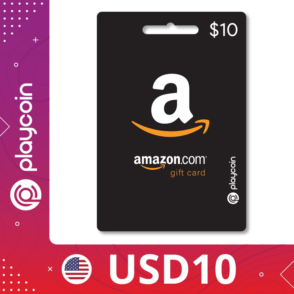 15 Mins 24 7 Delivery Via Whatsapp Amazon Gift Card 10 Usd Playcoin Shopee Malaysia
